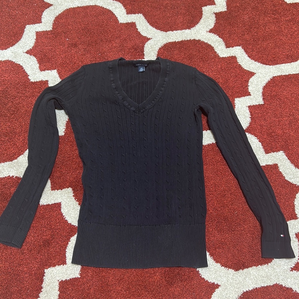Tommy Hilfiger black sweater